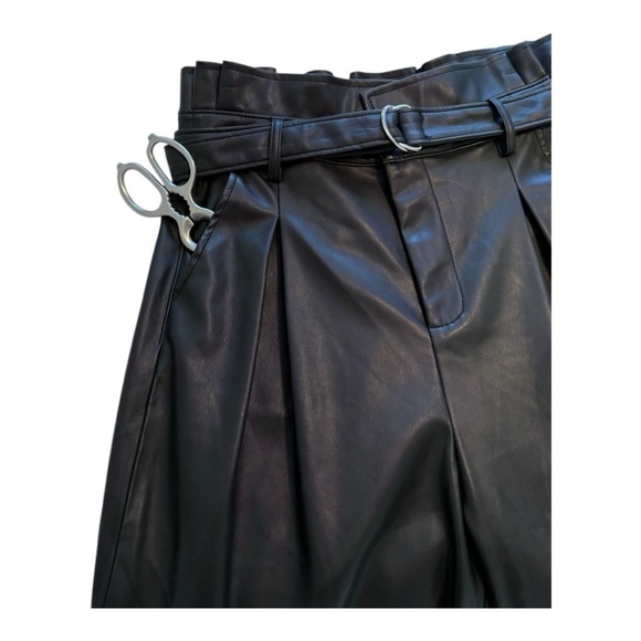 Faux Leather Black Pants | Blank NYC - Size 30 - Picture 4 of 15